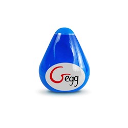 Мастурбатор яйцо Gvibe Gegg Blue, 6.5х5 см (голубой)