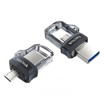 64Gb Sandisk Dual Drive Ultra, OTG microUSB/USB 3.0 (SDDD3-064G-G46)