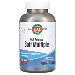 KAL Soft Multiple, высокая эффективность, 240 мягких желатиновых капсул