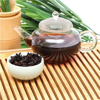 Китайский выдержанный чай "Шу Пуэр Bulang shan", 80 г, 2020 г