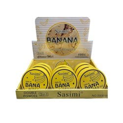 Компактная пудра 2в1 Sasimi Banana Powder, тон 02