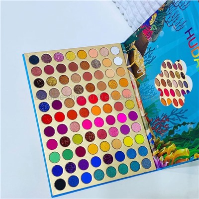 Палетка теней HUDABOMEI Mermaid Eyeshadow Palette, 70 цветов (125)