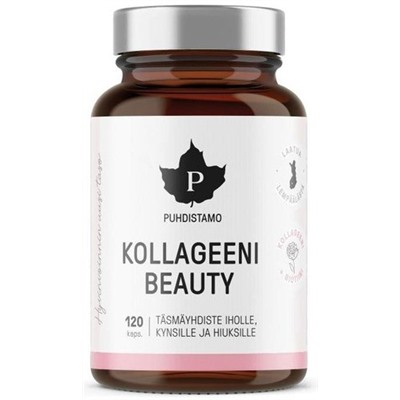 Витамины для кожи ногтей и волос Puhdistamo Kollageeni Beauty 120 кап.