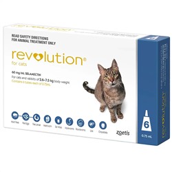 Revolution für Katzen 2,6-7,5 kg (5,1-15 lbs) - Blau