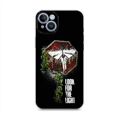 Силиконовый чехол Look for the light на iPhone 14