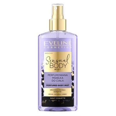 Eveline Eveline Sensual Body Mist спрей для тела парфюм. Night Coquette (150мл).24