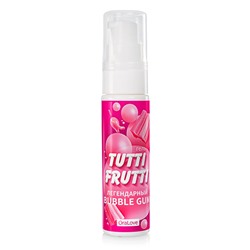 Интимный гель TUTTI-FRUTTI BUBBLE GUM 30 г