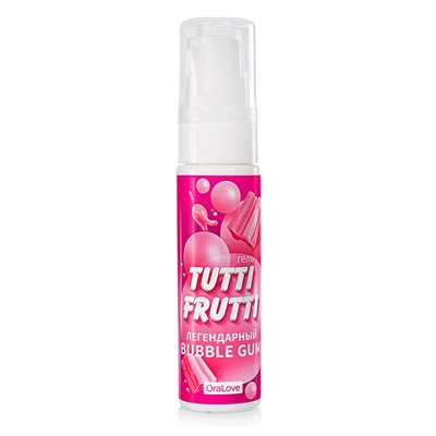 Интимный гель TUTTI-FRUTTI BUBBLE GUM 30 г