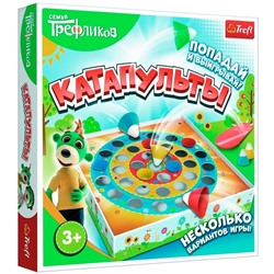 Trefl. Настольная игра арт.02155 "Катапульты. Семья Трефликов"