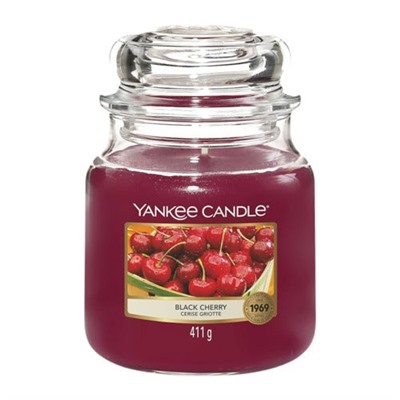 Yankee Candle Black Cherry Duftkerze