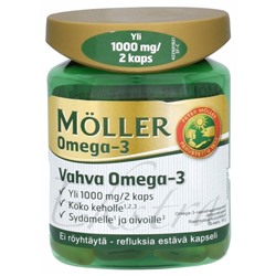 Moller Strong Omega-3, 70капсул