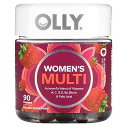 OLLY Женский мультивитамин, Blissful Berry - 90 жевательных мармеладок - OLLY