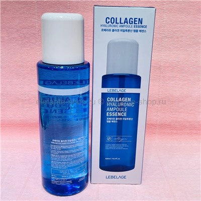 Увлажняющая эссенция с коллагеном Lebelage Collagen Hyaluronic Ampoule Essence 500ml (125)