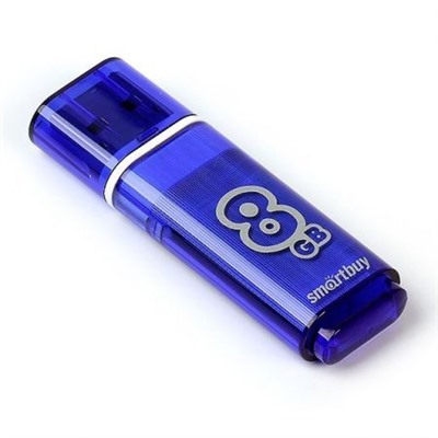 8Gb SmartBuy Glossy Dark Blue USB 3.0 (SB8GBGS-DB)