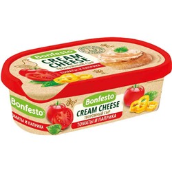 Сыр Кремчиз Томаты+паприка, 65%, 140г (6шт/уп)