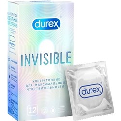 Презервативы Durex invisible ультратонкие 12 шт