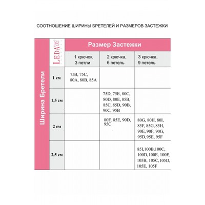 Бюстгальтер  Леди Леда артикул 410-130