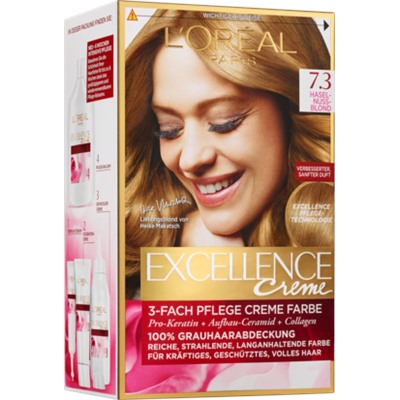 Excellence Краска для волос Haselnussblond 7.3