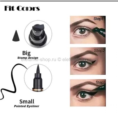 Двухсторонняя подводка для глаз FIT COLORS Slim Eyeliner 2in1 (106)