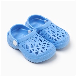 Пантолеты пляжные детские, размер 28, цвет голубой