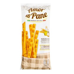 Хлебные палочки гриссини Amor di Pane (с оливковым маслом и солью) 125 гр