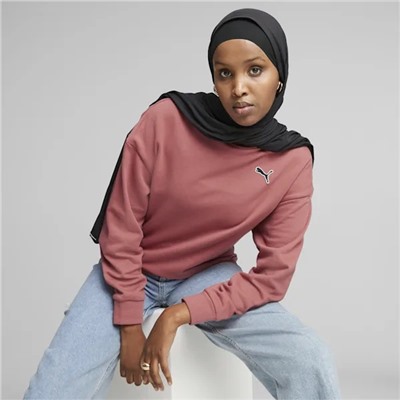 BETTER ESSENTIALS Women's Crew Neck Long Sleeve