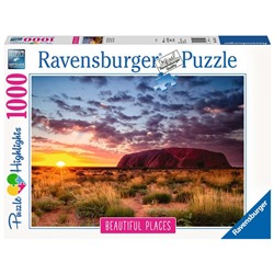 Ravensburger. Пазл карт. 1000 арт.15155 "Айерс Рок Австралия"