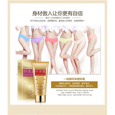 Крем для тела антицеллюлитный (коррекция фигуры)  PROFESSIONAL SLIM CREAM 60 гр