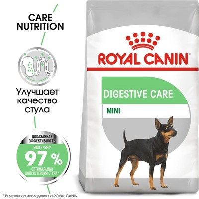 Сухой корм RC Mini Digestive Care для мелких собак с чувствительным ЖКТ, 3 кг