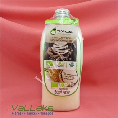 Масло кокосовое холодного отжима Tropicana Virgin Coconut Oil 100%