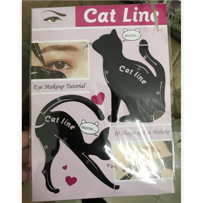 Трафареты для макияжа "Кошки" набор из 2 шт. 9046424