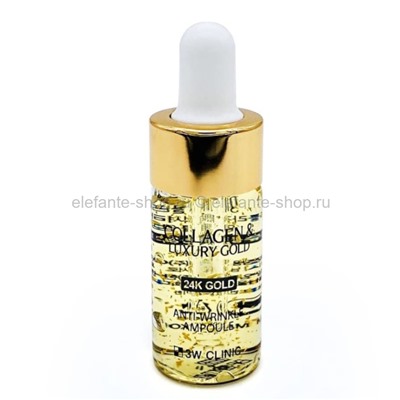 Набор сывороток 3W Clinic Collagen Luxury Gold Anti-Wrinkle Ampoule 4x13ml (51)