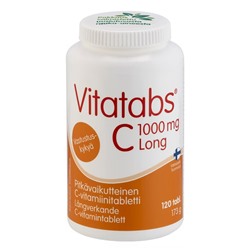 Vitatabs C 1000 мг лонг 120 таб 173гр.