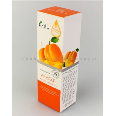 Пилинг-скатка с с экстрактом абрикоса Ekel Natural Clean Peeling Gel Apricot 180ml (51)