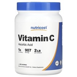Nutricost Витамин C, Без вкуса - 907 г - Nutricost