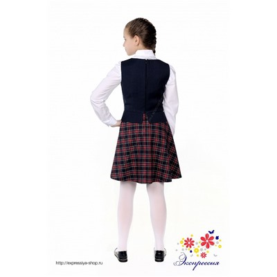 Школьное платье для девочки 312-20