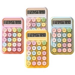 Калькулятор DD-181 Runzon Настольный, 10 разрядный, 14,8х9,2х2,8см, цвета ассорти, в к/кор RZ-819 MA