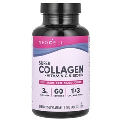 Neocell Супер Коллаген + Витамин C и Биотин - 180 таблеток - Neocell