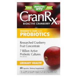 Nature's Way CranRx, Уход за женским здоровьем с пробиотиками - 60 капсул - Nature's Way