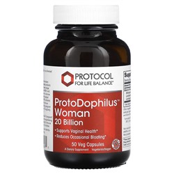Protocol for Life Balance ProtoDophilus Woman, 20 миллиардов, 50 растительных капсул