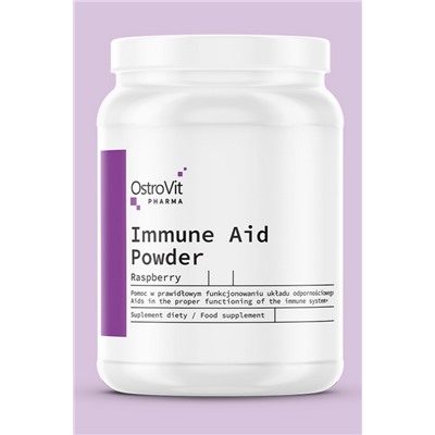 OstroVit Immune Aid Powder 100 g raspberry - ДЛЯ ИММУНИТЕТА - ИНУЛИН