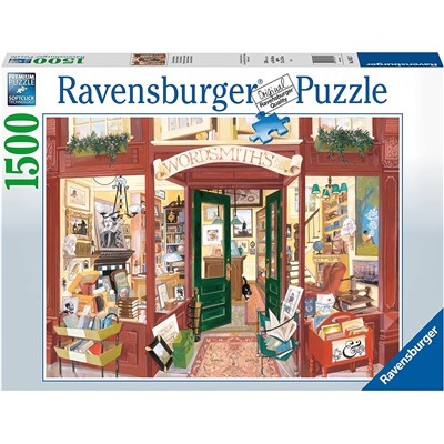 Ravensburger. Пазл карт. 1500 арт.16821 "Книжный магазин"