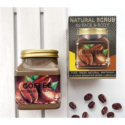 Скраб для лица и тела Coffee Face & Body Scrub 500 ml оптом