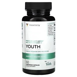 Vitauthority Youth, Антивозрастная смесь премиум-класса с витамином С, 60 вегетарианских капсул