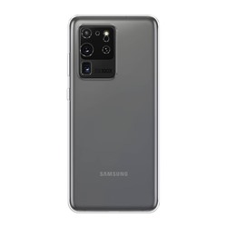 Силиконовый чехол без принта на Samsung Galaxy S20 Ultra