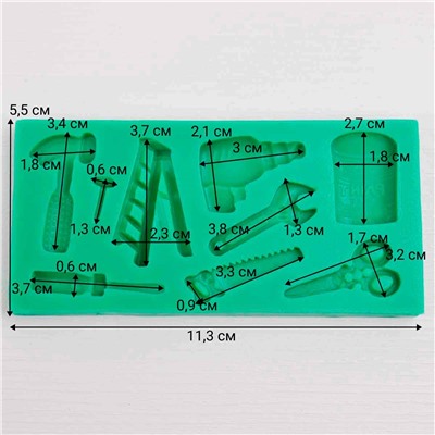 Силиконовый молд Строительные инструменты