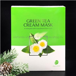 Тканевая крем-маска с зеленым чаем Deoproce Green Tea Cream Mask (78)