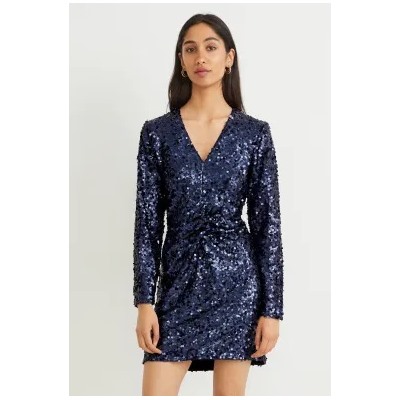 Sequin dress - shiny