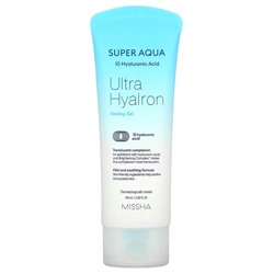 MIssha *Super Aqua Ultra Hyalron Увлажняющий пилинг-гель
