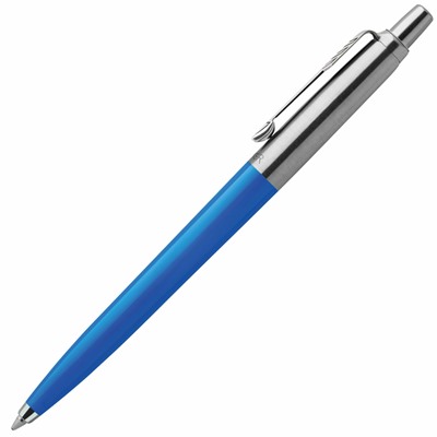 Ручка шарик. PARKER "Jotter Plastic CT", корпус синий, детали из нержавеющей стали, блистер, синяя